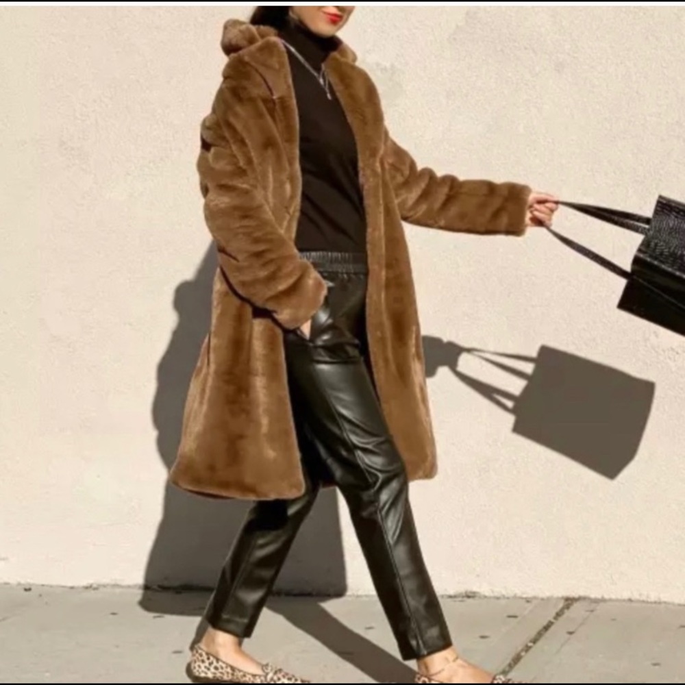 NEW Faux Fur Coat NWT